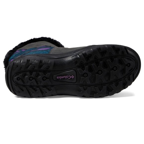 Columbia Women's Ice Maiden II Snow Boot Gray Lavender Size 5 Fur Waterproof - Picture 4 of 13